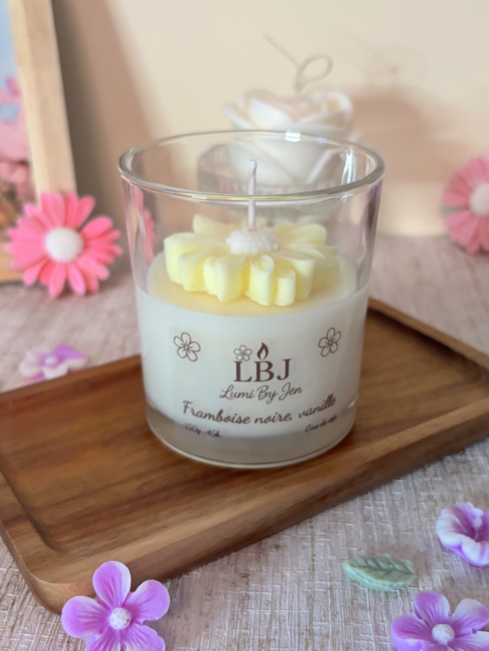 Bougie parfumée Lumi Marguerite Bougie parfumée Lumi Marguerite