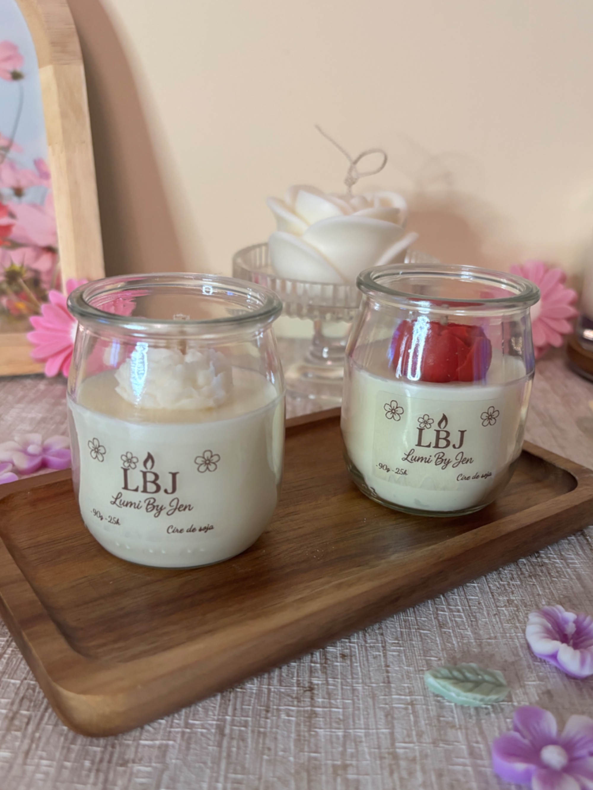 Bougie parfumée Luciole (Upcycling) Bougie parfumée Luciole (Upcycling)